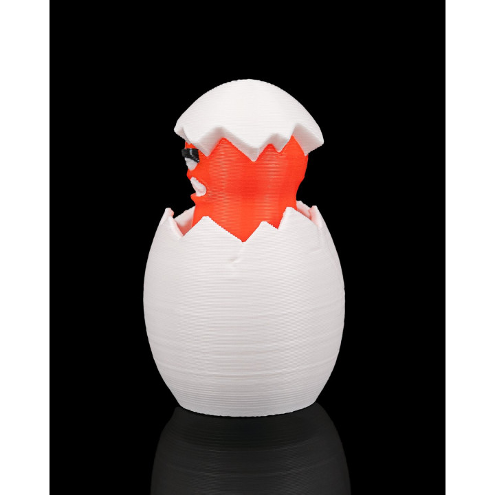 Confident Egg – Porte-Clés Œuf Trop Sûr De Lui