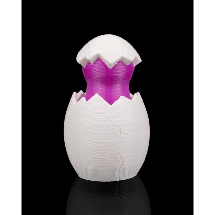 Joyful Egg – Porte-Clés Œuf Éclos Expressif