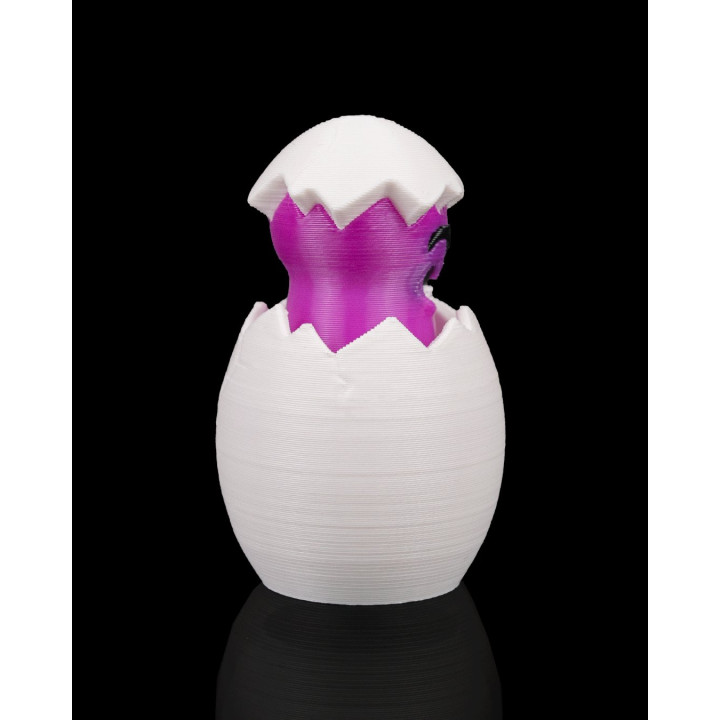 Joyful Egg – Porte-Clés Œuf Éclos Expressif