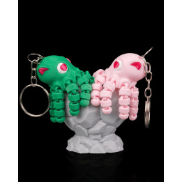 Duo De Pieuvres Amoureuses – Porte-Clés Magnétiques "Sucker For Love"