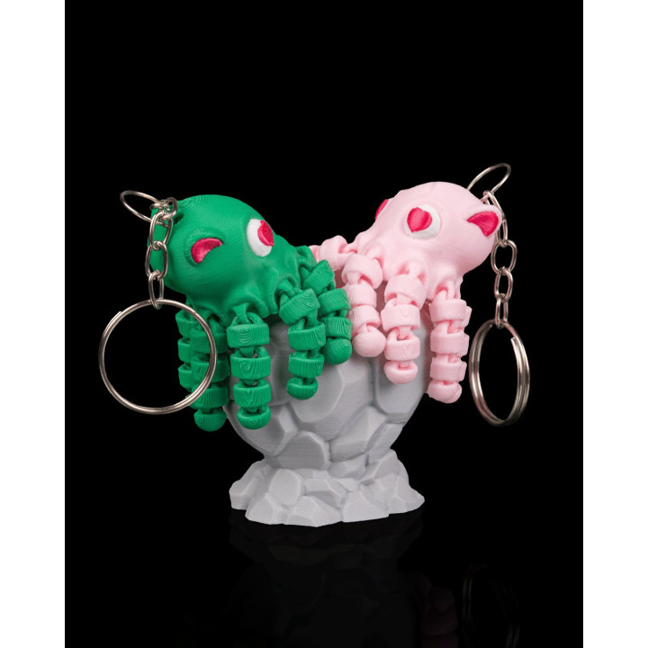 Duo De Pieuvres Amoureuses – Porte-Clés Magnétiques "Sucker For Love"
