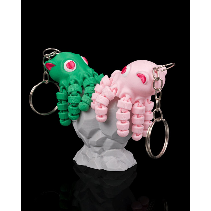 Duo De Pieuvres Amoureuses – Porte-Clés Magnétiques "Sucker For Love"