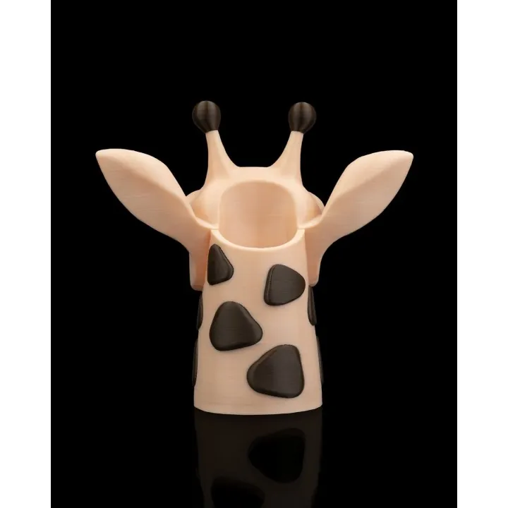 Pot À Crayons Girafe Avec Porte-Lunettes – Made In Occitanie