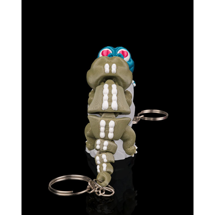 Chomp Mates – Duo De Crocodiles Amoureux Porte-Clés