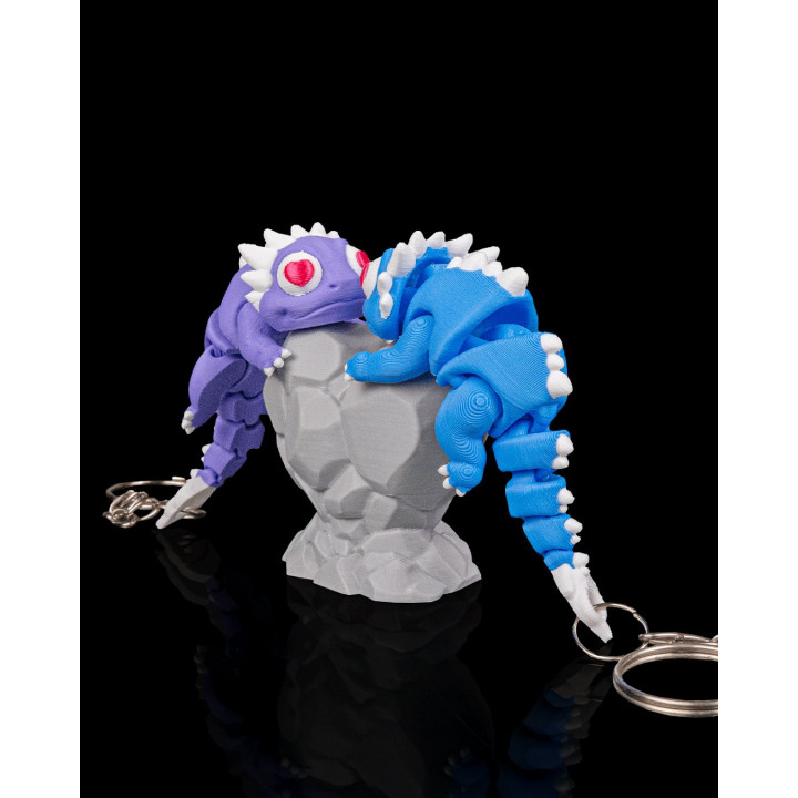 Legendary Lovers – Duo De Dragons Amoureux & Porte-Clés Articulé