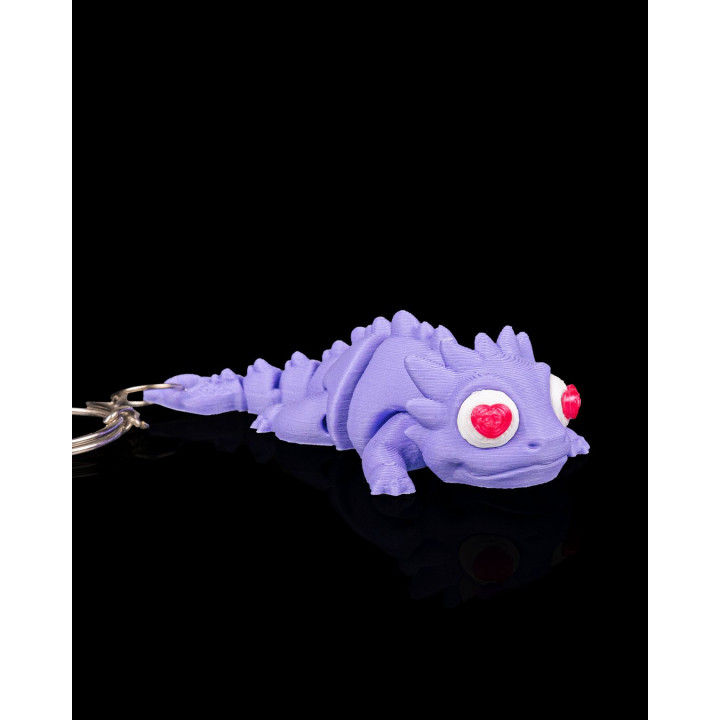 Legendary Lovers – Duo De Dragons Amoureux & Porte-Clés Articulé