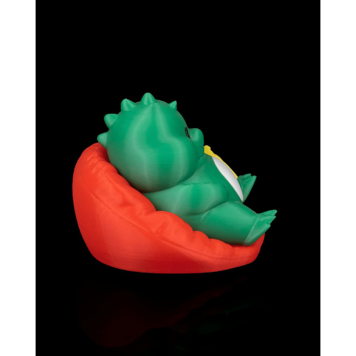 Dino Chubby – Le Dinosaure Gourmand Sur Son Canapé 🦕🧀