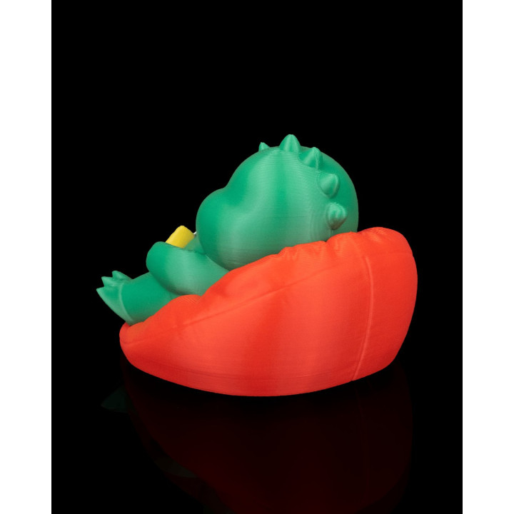 Dino Chubby – Le Dinosaure Gourmand Sur Son Canapé 🦕🧀
