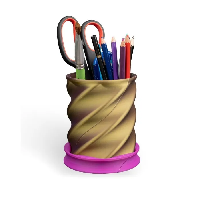 Pot À Crayons Tourbillon – Organiseur De Bureau Design