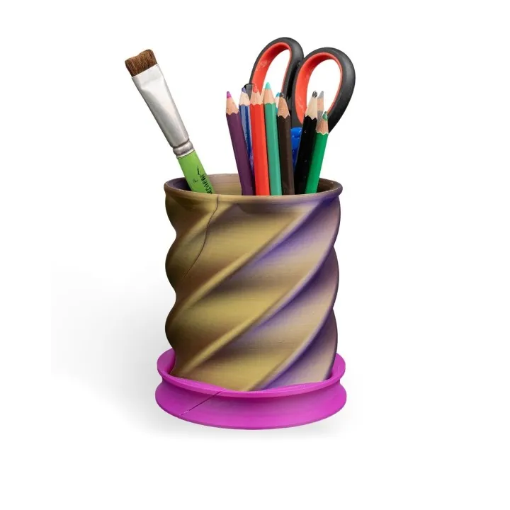 Pot À Crayons Tourbillon – Organiseur De Bureau Design