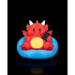 Dragon Chubby Paresseux – Figurine Décorative Multicolore