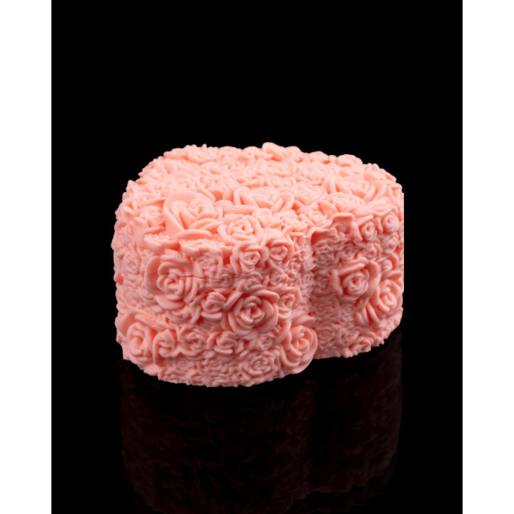 Boîte Cœur En Pétales De Roses – Coffret Cadeau Romantique
