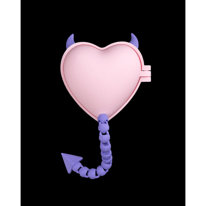 Boîte Cœur Diablesse – Contenant Original Saint-Valentin