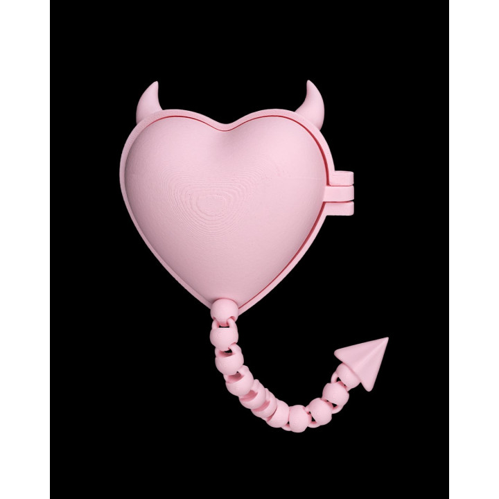 Boîte Cœur Diablesse – Contenant Original Saint-Valentin