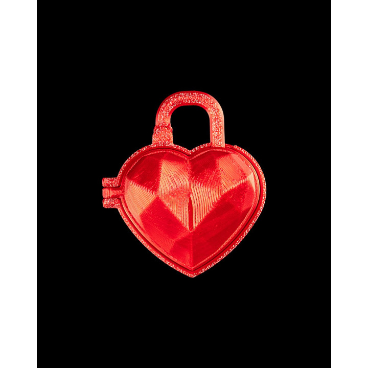 Coffret Cadenas Cœur – Boîte Secrète À Clapet Pour Bijoux & Petits Trésors