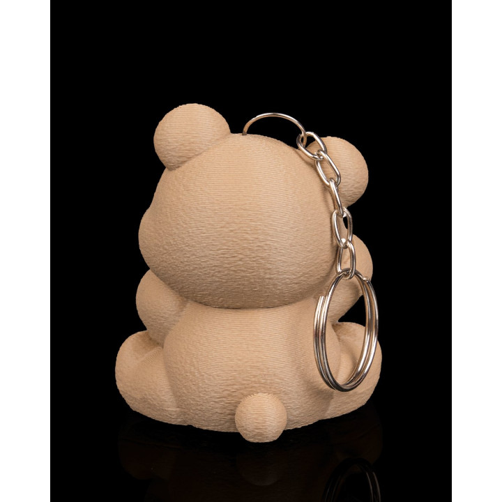 Ours Heart Blossom – Figurine & Porte-Clés Ourson Cœur De Roses