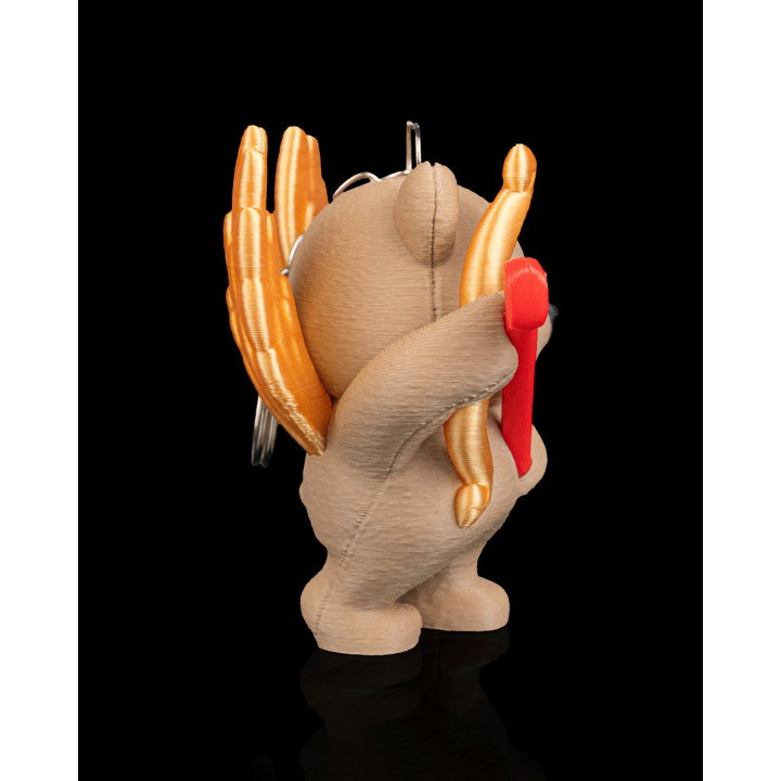 Cupid Cub – Ourson Cupidon Avec Flèche D'Amour & Alphabet Porte-Clés