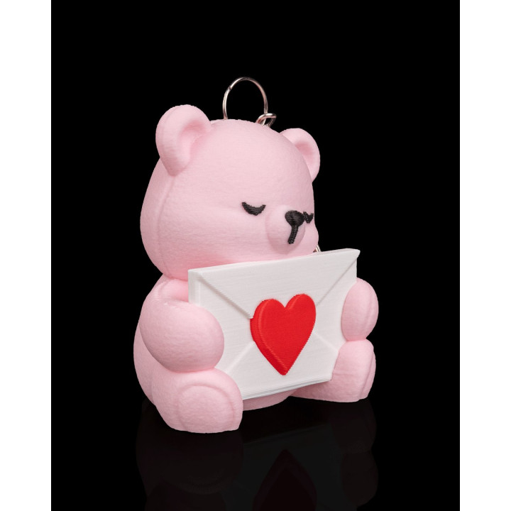 Ours Sweet Mail – Figurine & Porte-Clés Lettre D'Amour