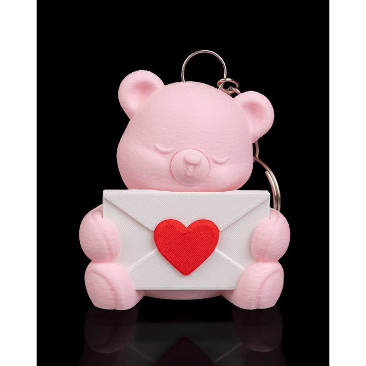 Ours Sweet Mail – Figurine & Porte-Clés Lettre D'Amour