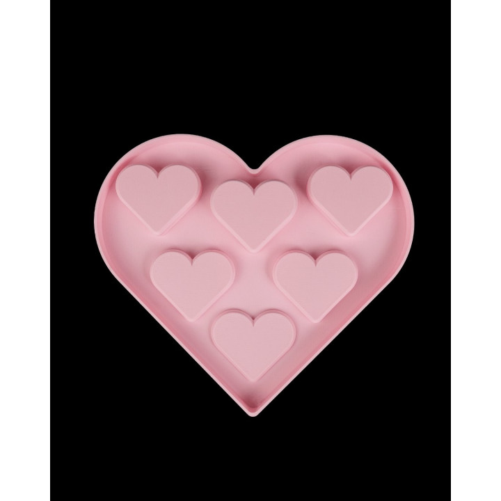 Présentoir Cœur – Support Figurines & Charms En Forme De Cœur