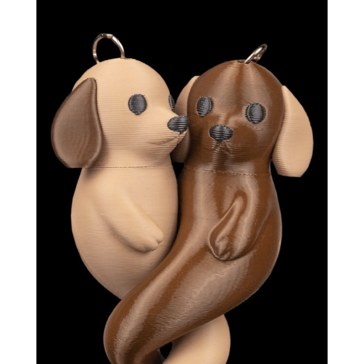 Paw Partners – Pendentifs Chiens Duo À Aimant
