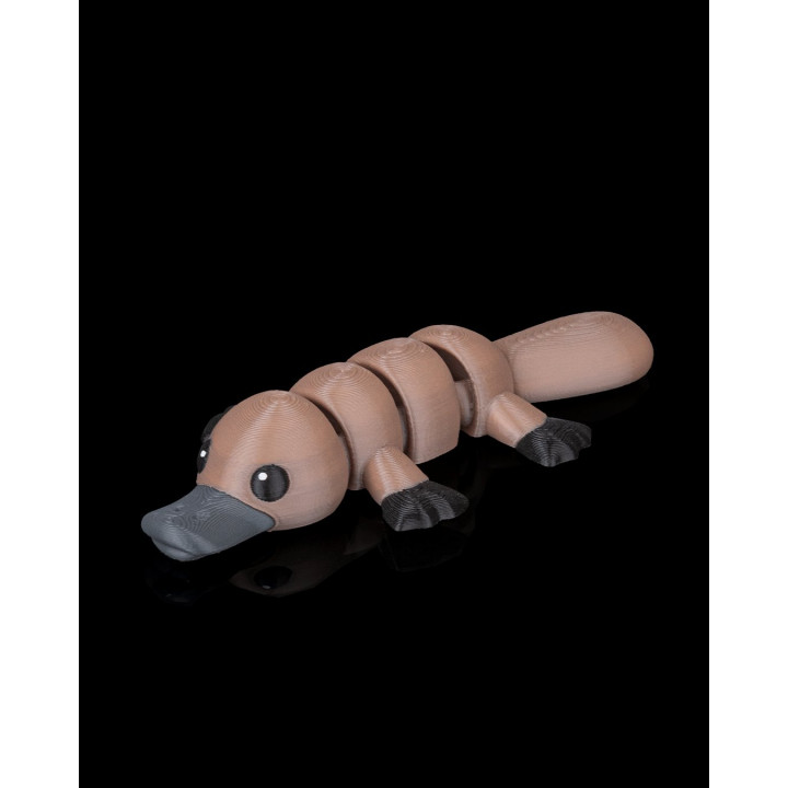 Ornithorynque Zen – Figurine Articulée & Porte-Clés Made In Occitanie