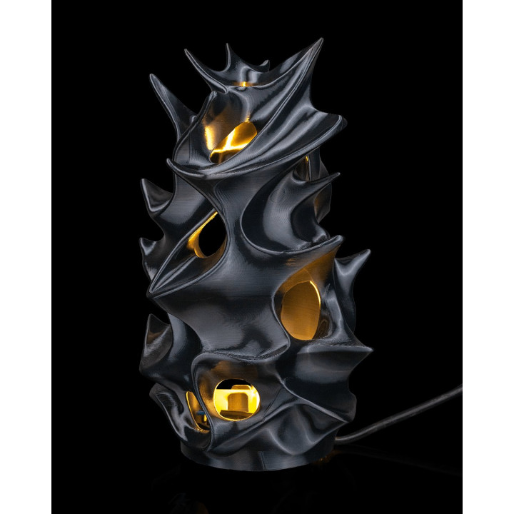 Living Core – Lampe De Table Sculpturale Bio-Organique
