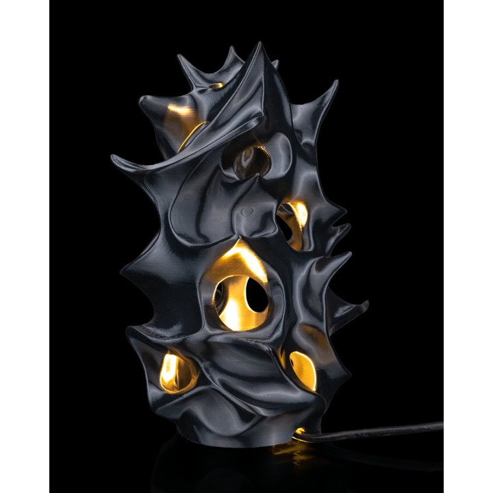 Living Core – Lampe De Table Sculpturale Bio-Organique