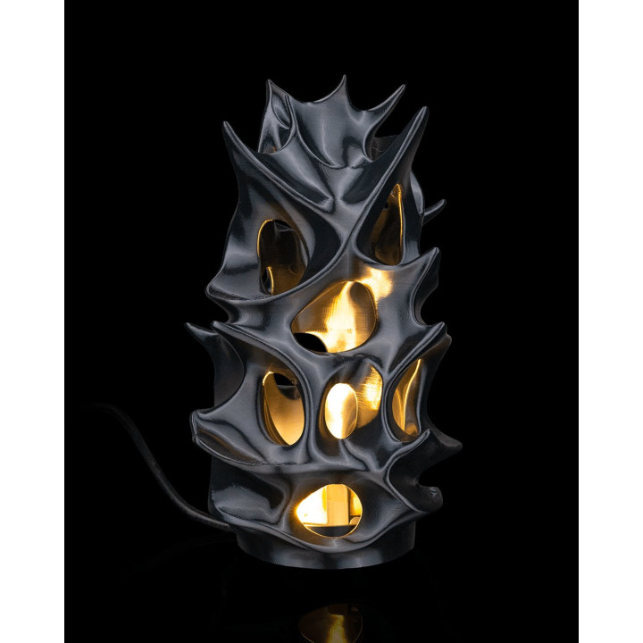 Living Core – Lampe De Table Sculpturale Bio-Organique