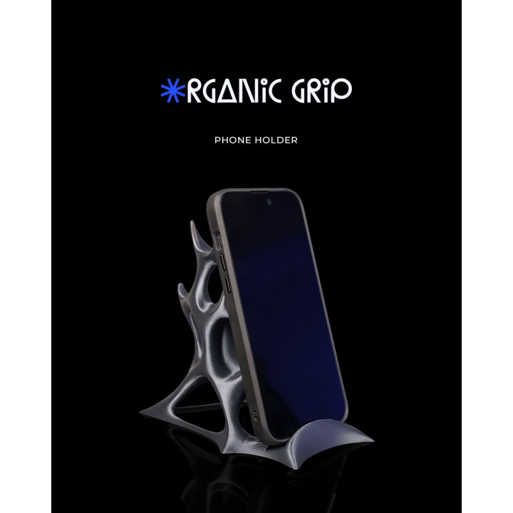 Support Téléphone Organic Grip – Design Sculptural Made In Occitanie