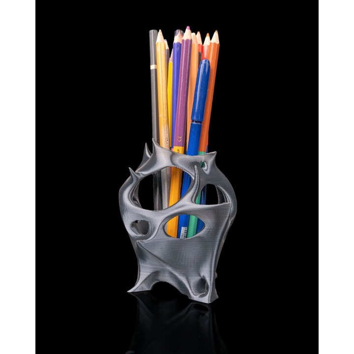 Porte-Stylos Growth Cluster – Design Bio-Organique
