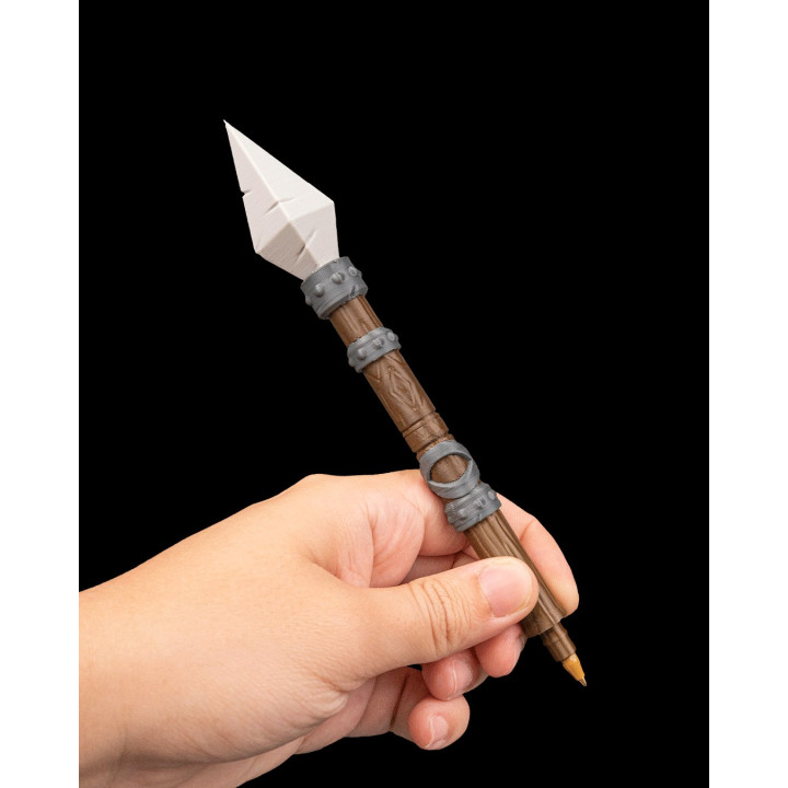 Worcaholic – Porte-Stylo Gobelin Guerrier & Bloc-Notes