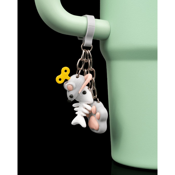 Déco Paille Chat + Charm Gri-Gri Félin – Pawsitively Hydrated