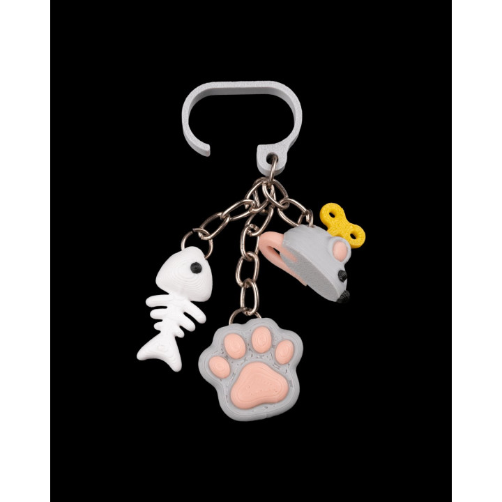 Déco Paille Chat + Charm Gri-Gri Félin – Pawsitively Hydrated
