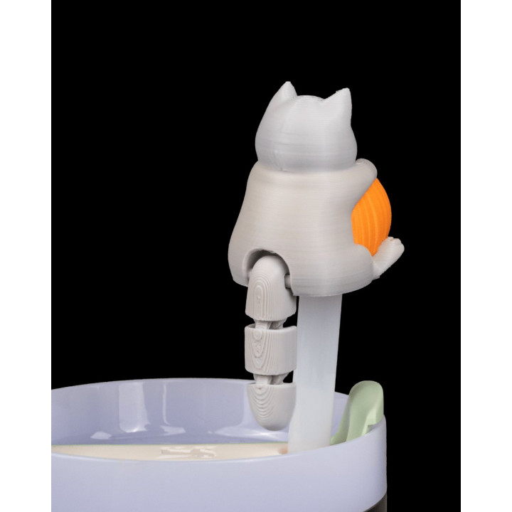 Déco Paille Chat + Charm Gri-Gri Félin – Pawsitively Hydrated