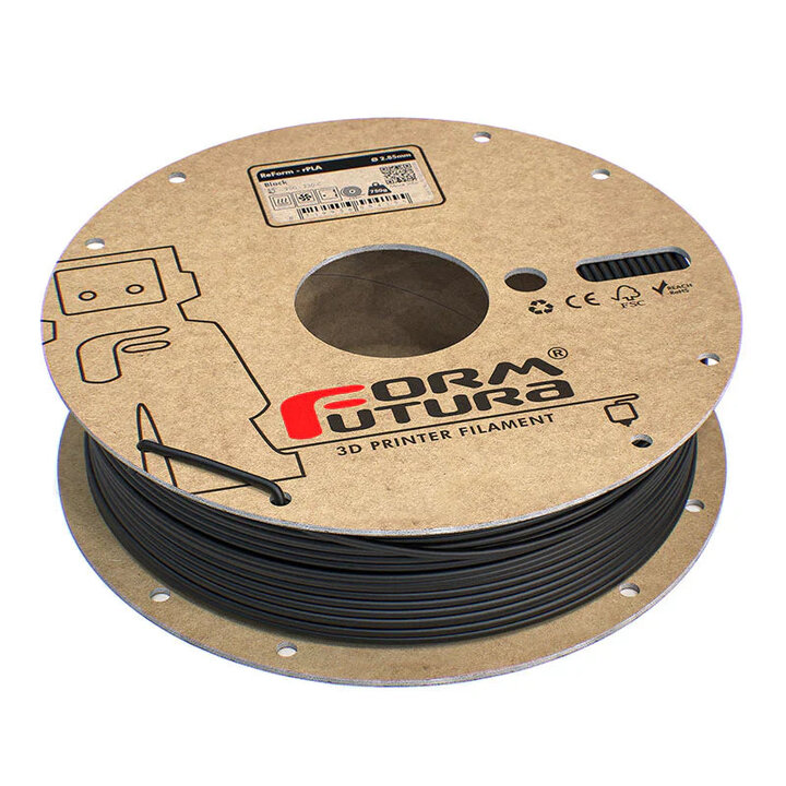 FormFutura - ReForm rPLA - Noir - 1.75 mm - 1Kg | Maison Drabiec