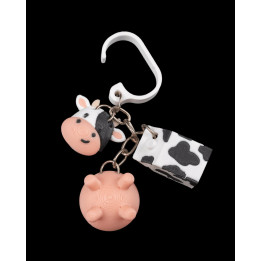 Udderly Thirsty – Embout De Paille Vache & Charm Rigolo