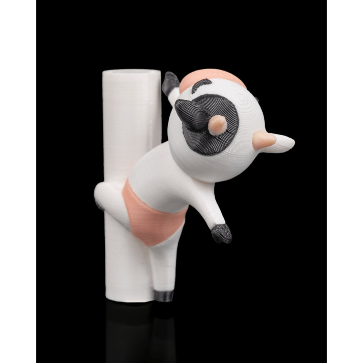 Udderly Thirsty – Embout De Paille Vache & Charm Rigolo