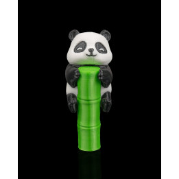 Embout De Paille Panda & Charm Bambou – Déco Gourde Kawaii