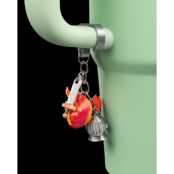 Thirst Slayer – Embout De Paille Dragon & Charm Chevalier | Made In Occitanie