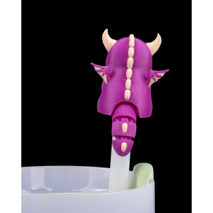 Thirst Slayer – Embout De Paille Dragon & Charm Chevalier | Made In Occitanie