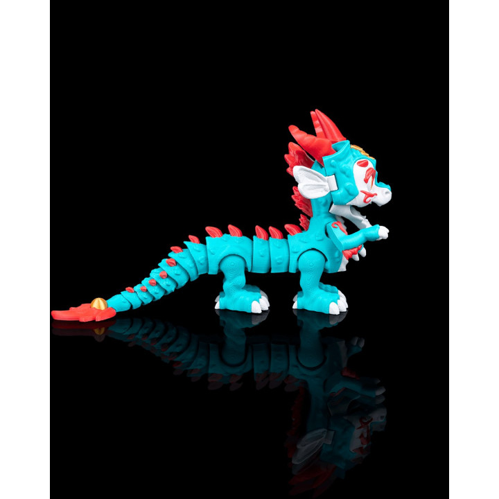 Prosper Peeper – Dragon Fantastique Multicolore Figurine Décorative