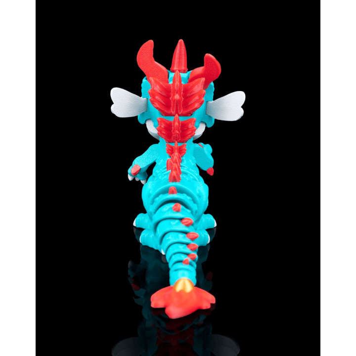 Prosper Peeper – Dragon Fantastique Multicolore Figurine Décorative