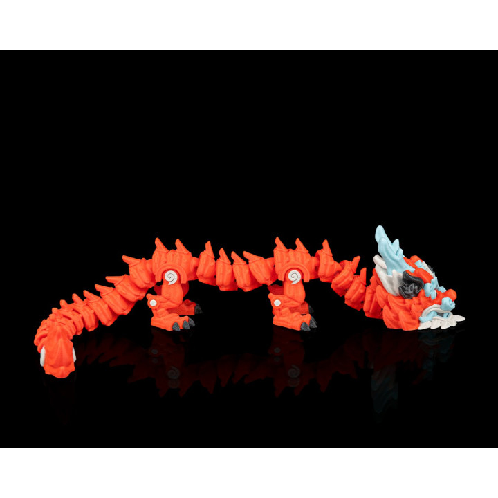 Dragon Céleste Articulé – Figurine Serpent Mythique Flexible