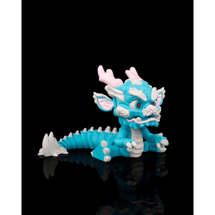 The Lucky Spark – Petit Dragon Porte-Bonheur Figurine Décorative