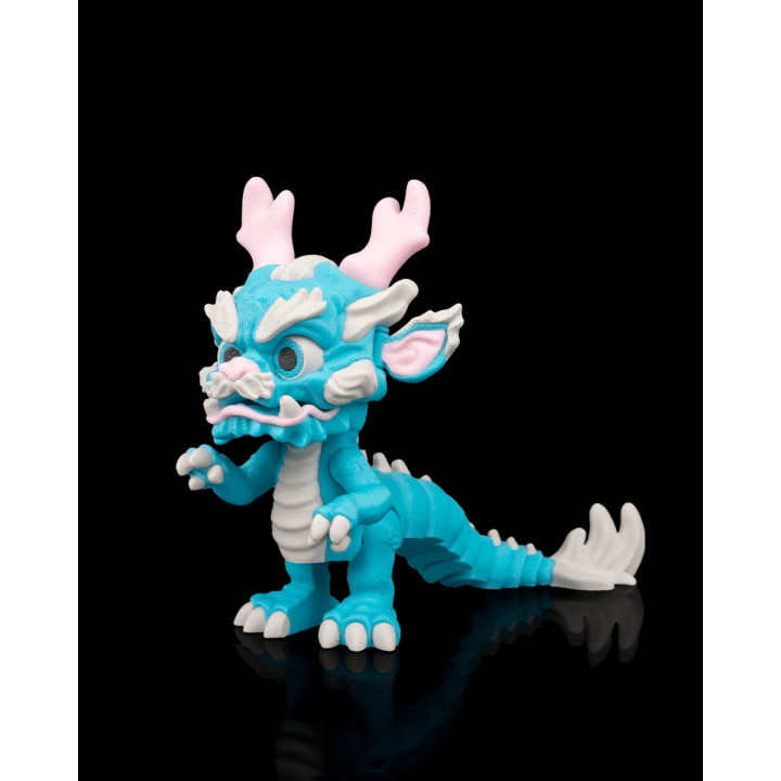 The Lucky Spark – Petit Dragon Porte-Bonheur Figurine Décorative