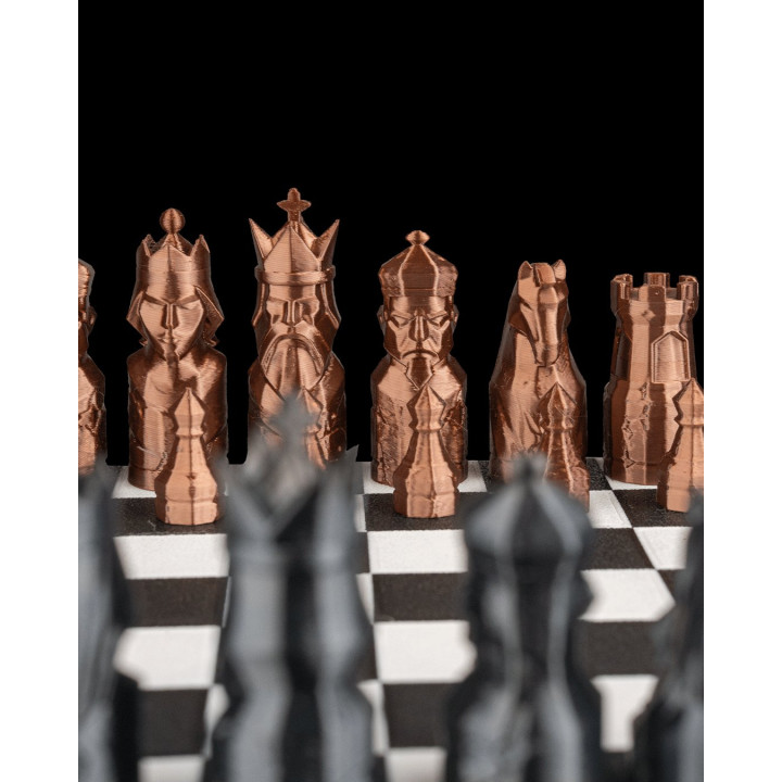 King'S Mind – Jeu D'Échecs Pliant Portable & Collector