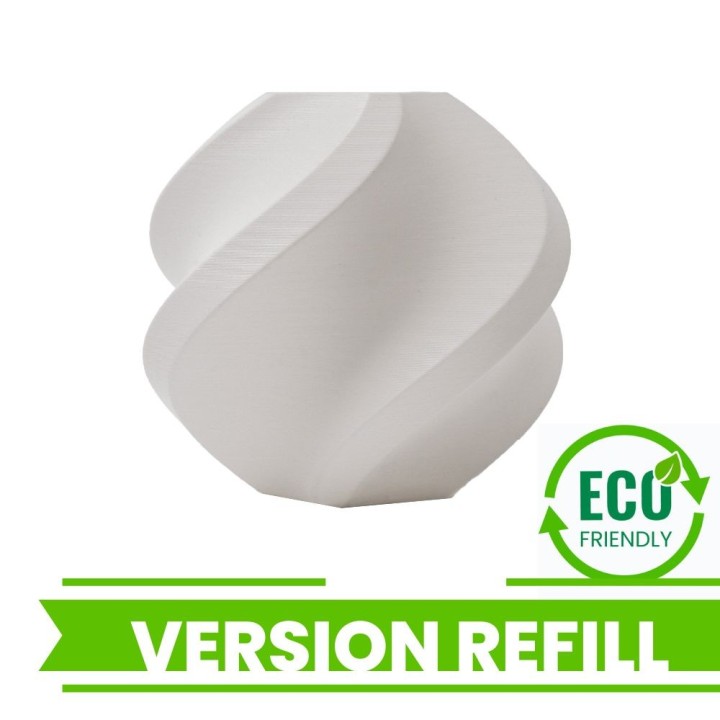 Bambu Lab - PLA Matte - Blanc Ivoire (Ivory White) - 1,75 mm - 1 kg Re
