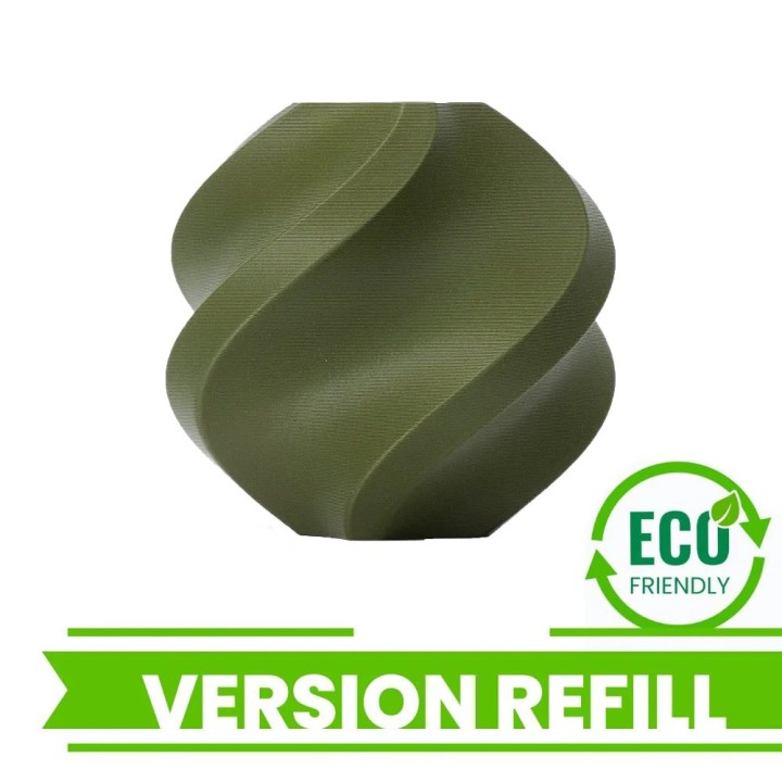 Bambu Lab - PLA Matte - Vert Foncé (Dark Green) - 1,75 mm - 1 kg Refil