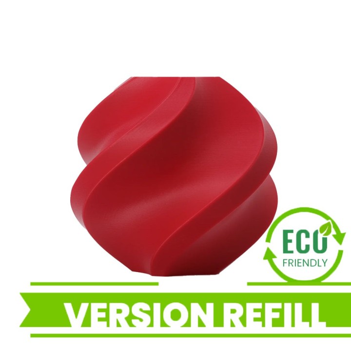 Bambu Lab - PLA Basic - Marron Rouge (Maroon Red) - 1,75 mm - 1 kg Ref